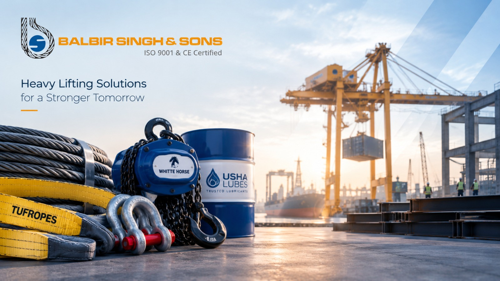 Balbir Singh & Sons - Industrial Lifting Equipment Website & SEO